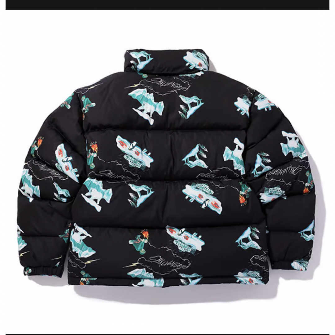 新品未使用　CHALLENGER PRINTED DOWN JACKET M