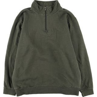 エルエルビーン(L.L.Bean)の古着 エルエルビーン L.L.Bean ハーフジップスウェットシャツ トレーナー メンズL /eaa415202(スウェット)