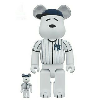 スヌーピー(SNOOPY)のBEARBRICK　MLB×PEANUTS　スヌーピー　ニューヨークヤンキース(その他)