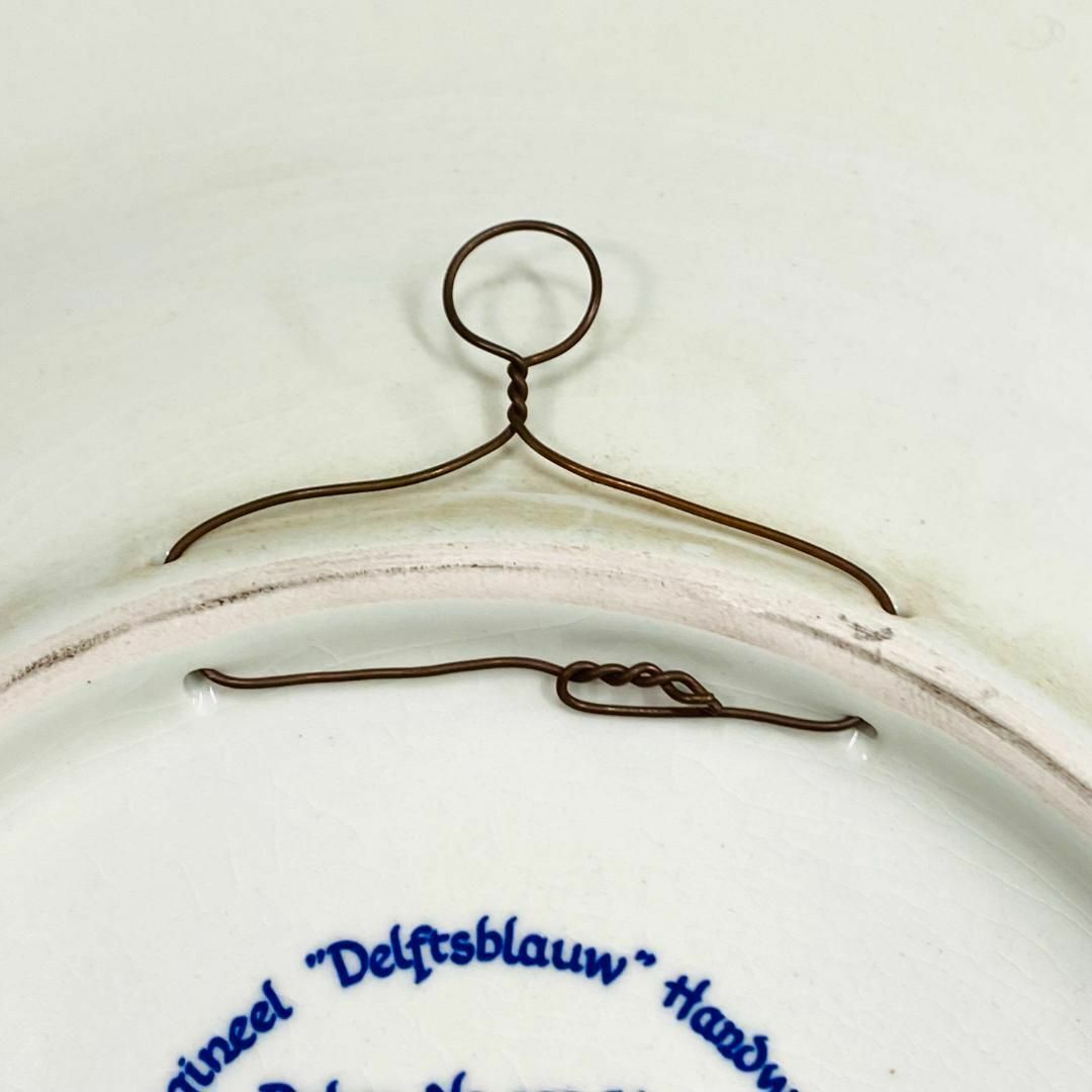 【大皿】 ROYAL DELFT ロイヤル デルフト 飾り皿 絵皿 オランダ製 インテリア/住まい/日用品のインテリア小物(置物)の商品写真