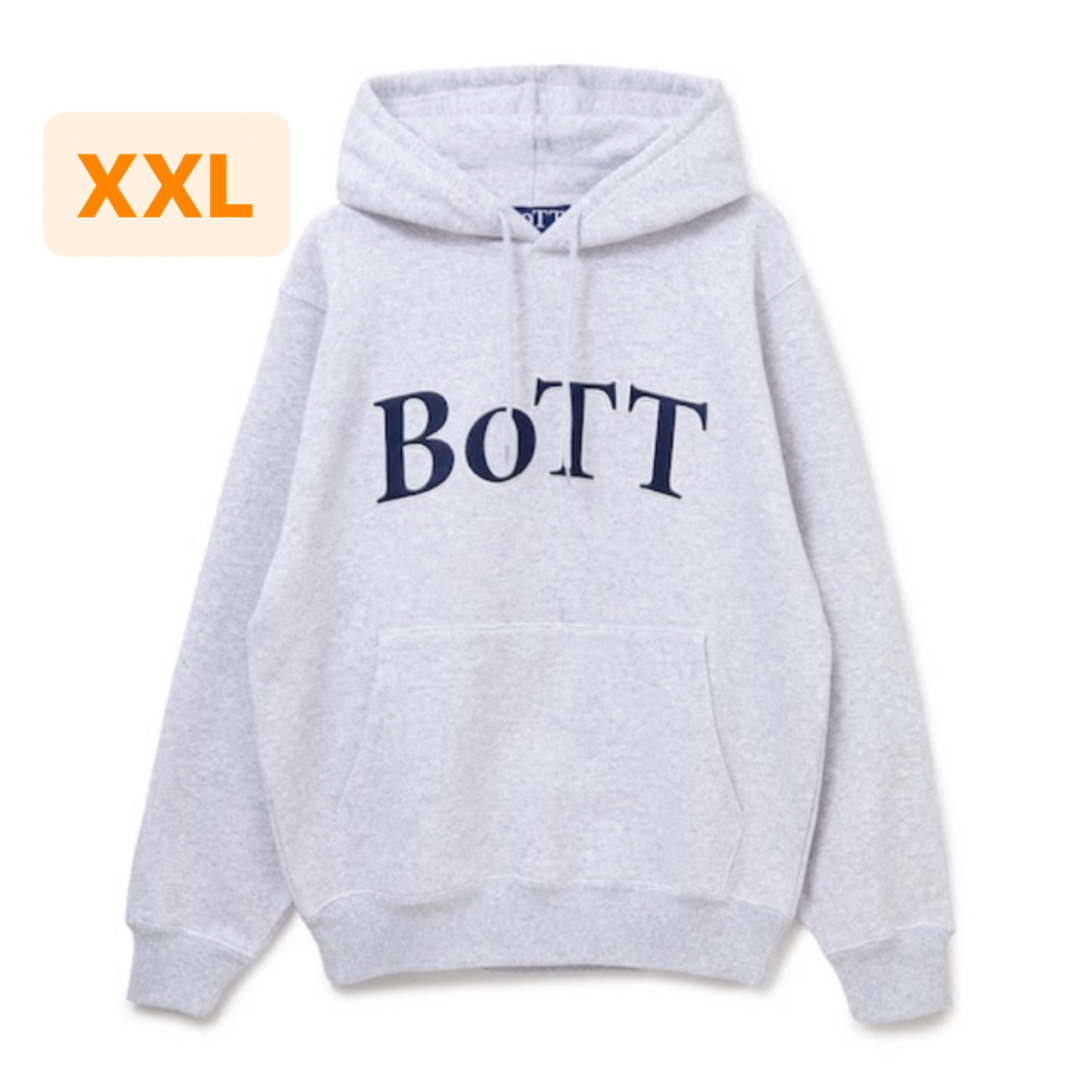 1LDK SELECT(ワンエルディーケーセレクト)のBoTT OG Logo Pullover Hoodie ASH メンズのトップス(パーカー)の商品写真