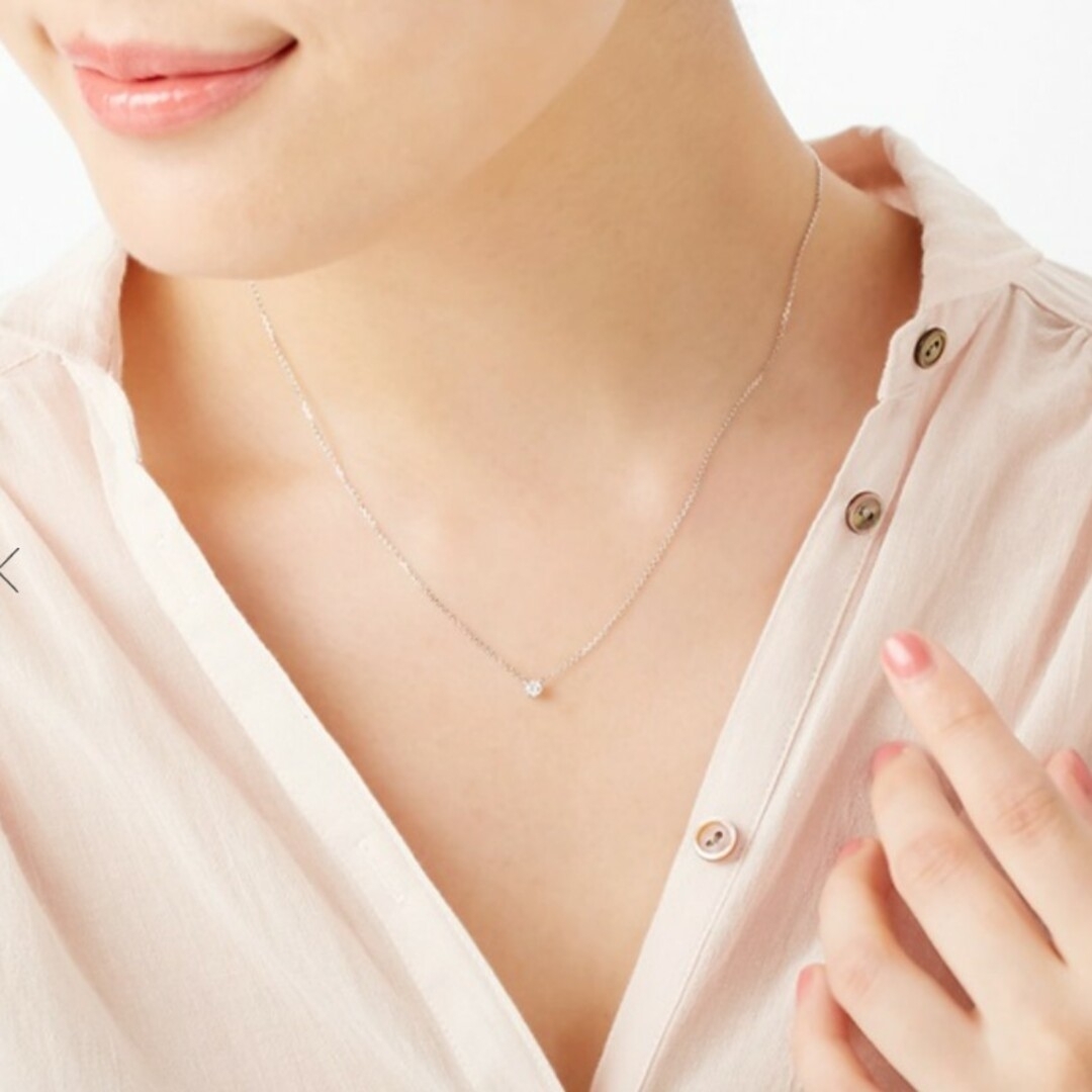 4℃ - 最終値下げ美品4℃プラチナダイヤモンドネックレスの通販 by 4℃ - 最終値下げ美品4℃プラチナダイヤモンドネックレスの通販 by