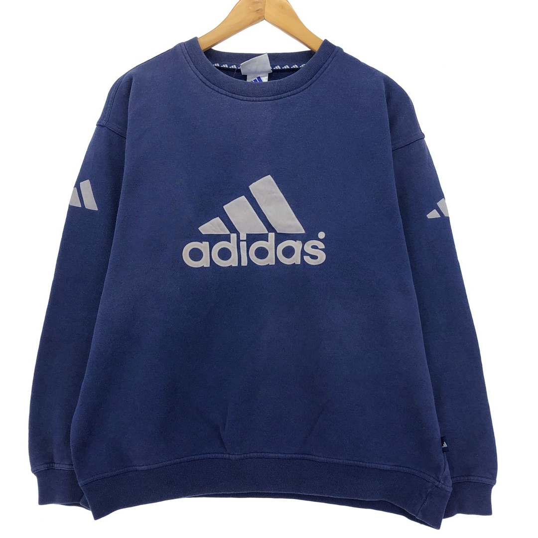 adidas(アディダス)の古着 90年代 アディダス adidas ロゴスウェットシャツ トレーナー レディースM ヴィンテージ /eaa415504 レディースのトップス(トレーナー/スウェット)の商品写真