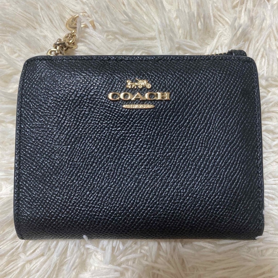 COACH(コーチ)のコーチ　二つ折り財布 レディースのファッション小物(財布)の商品写真