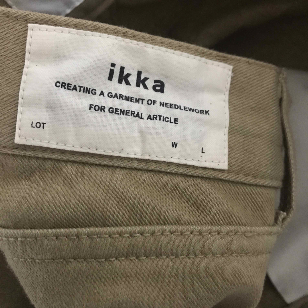 ikka(イッカ)のイッカ　ikka メンズパンツ　Lサイズ　ブラウン メンズのパンツ(チノパン)の商品写真