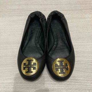 トリーバーチ(Tory Burch)のトリバーチ レザー フラットシューズ(バレエシューズ)