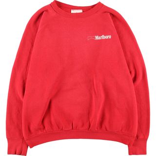 ヘルスニット(Healthknit)の古着 90年代 ヘルスニット Healthknit Marlboro マールボロ アドバタイジング スウェットシャツ トレーナー USA製 メンズXL ヴィンテージ /eaa415217(スウェット)