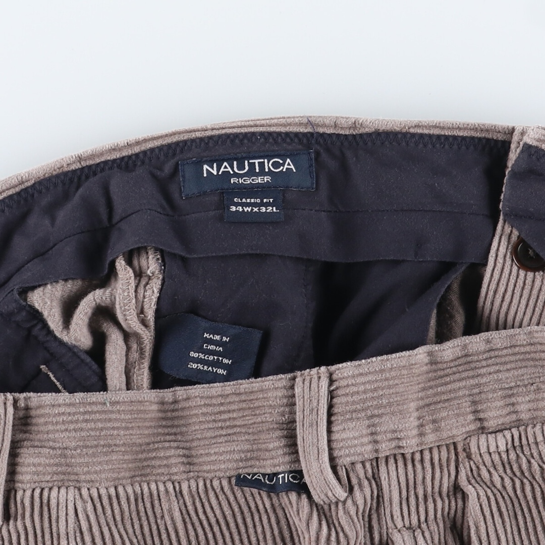 NAUTICA(ノーティカ)の古着 ノーティカ NAUTICA 太畝 コーデュロイパンツ メンズw34 /eaa414230 メンズのパンツ(その他)の商品写真