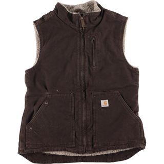 カーハート(carhartt)の古着 00年代 カーハート Carhartt ワークベスト レディースS /eaa414474(ベスト/ジレ)