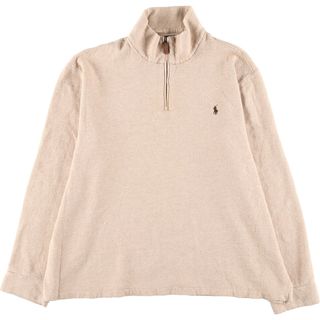 ラルフローレン(Ralph Lauren)の古着 ラルフローレン Ralph Lauren POLO RALPH LAUREN ハーフジップセーター メンズXXL /eaa415206(ニット/セーター)