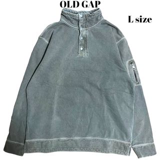 ギャップ(GAP)のOLD GAP ハーフジップスウェット フェード ギミック グランジY2K(スウェット)