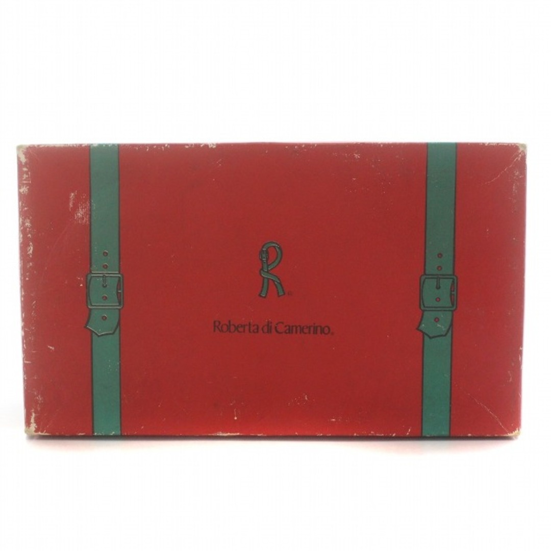 ROBERTA DI CAMERINO(ロベルタディカメリーノ)のロベルタディカメリーノ パンプス レザー パイソン 4.5 21.5cm 黒 レディースの靴/シューズ(ハイヒール/パンプス)の商品写真