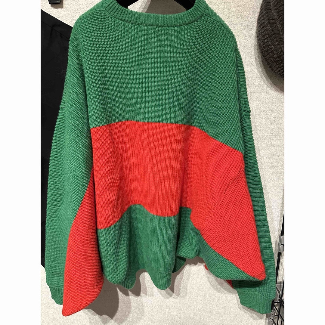 Gucci(グッチ)の2023 gucci/adidasコラボコレクション　gucci ニット メンズのトップス(ニット/セーター)の商品写真