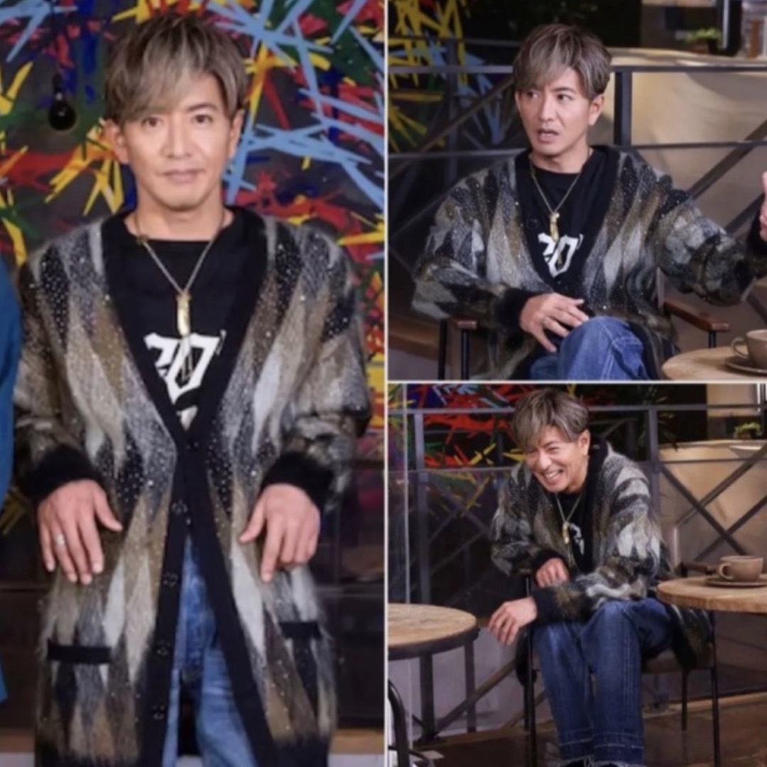 CELINE - 木村拓哉着用 CELINE モヘアロングカーディガン XS CELINE - 木村拓哉着用 CELINE モヘアロングカーディガン XS