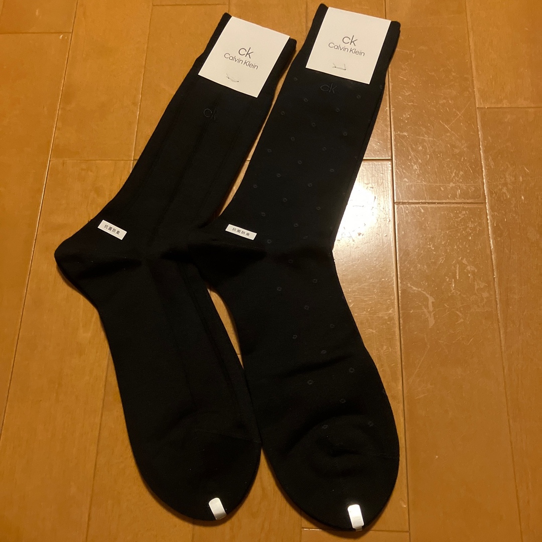 Calvin Klein(カルバンクライン)の新品  カルバン・クライン ソックス 25〜26㎝ 2足　ナイガイ メンズのレッグウェア(ソックス)の商品写真