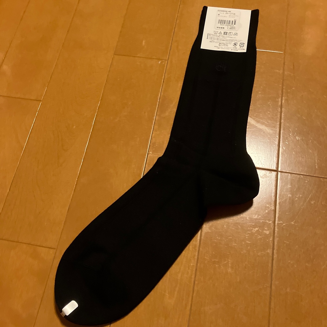 Calvin Klein(カルバンクライン)の新品  カルバン・クライン ソックス 25〜26㎝ 2足　ナイガイ メンズのレッグウェア(ソックス)の商品写真