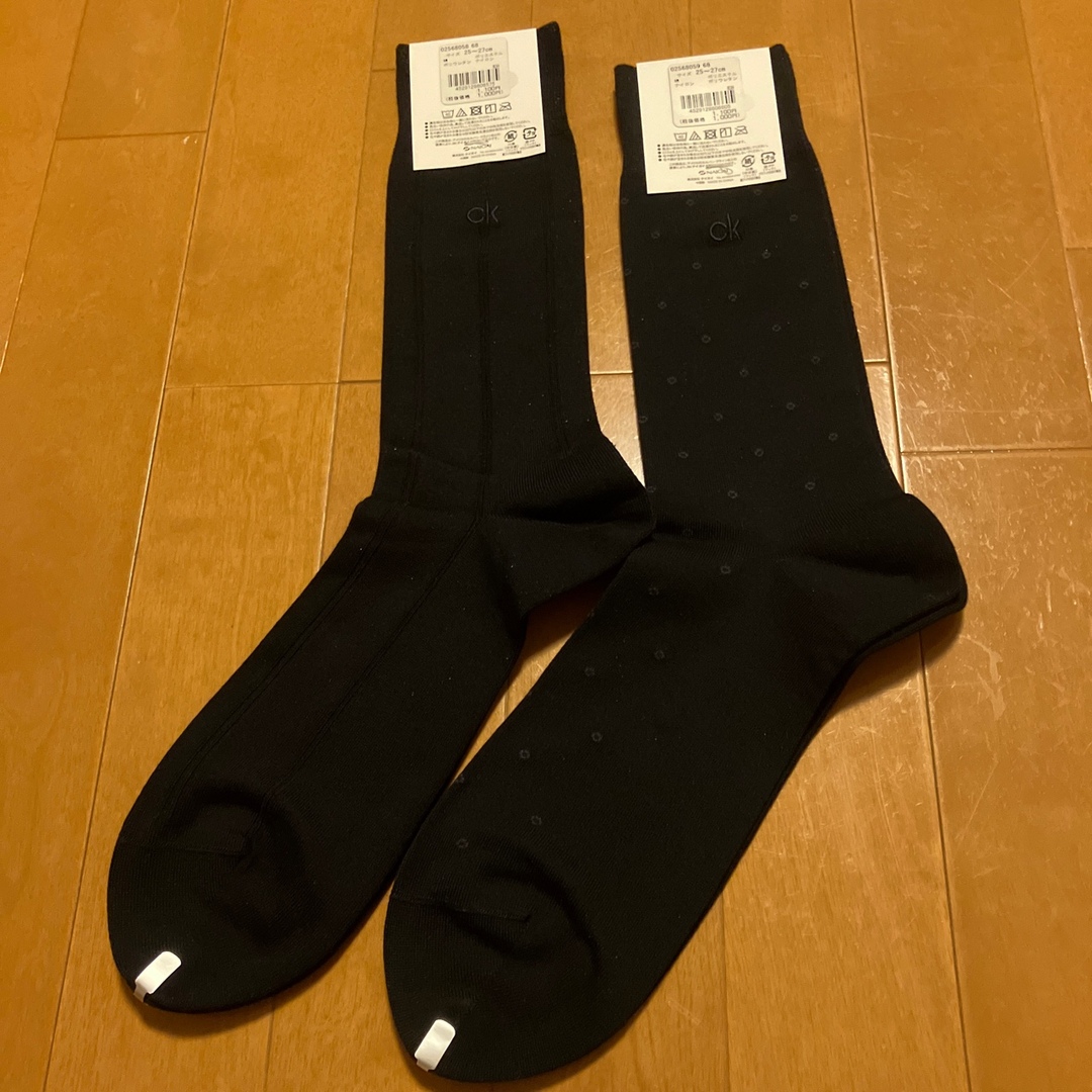 Calvin Klein(カルバンクライン)の新品  カルバン・クライン ソックス 25〜26㎝ 2足　ナイガイ メンズのレッグウェア(ソックス)の商品写真