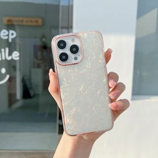 ZOOYAA iPhone 14 Plus 用 ケース 大理石柄 耐衝撃 指紋防(その他)