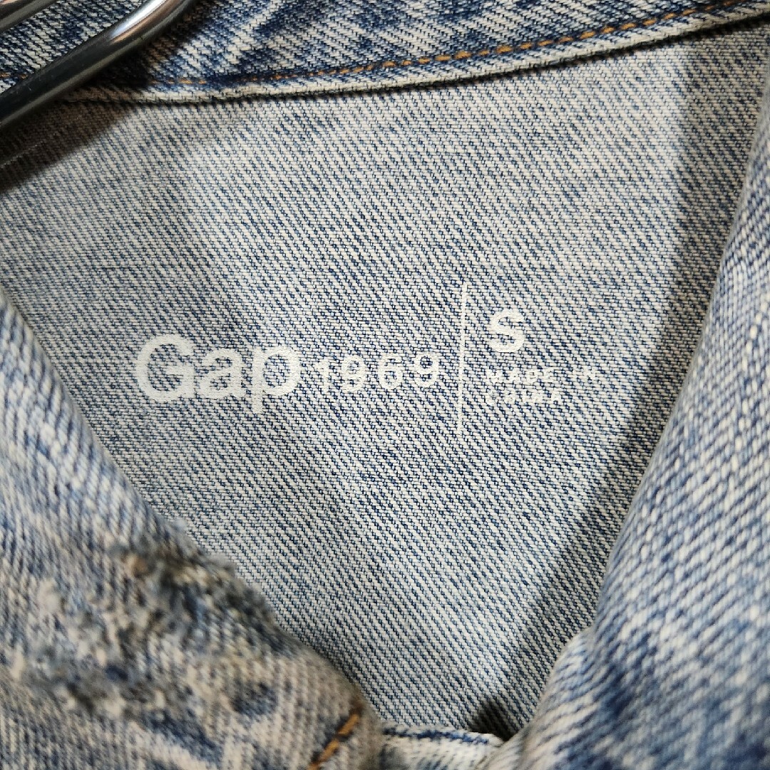 GAP デニムジャケット メンズSサイズ ギャップ メンズのジャケット/アウター(Gジャン/デニムジャケット)の商品写真