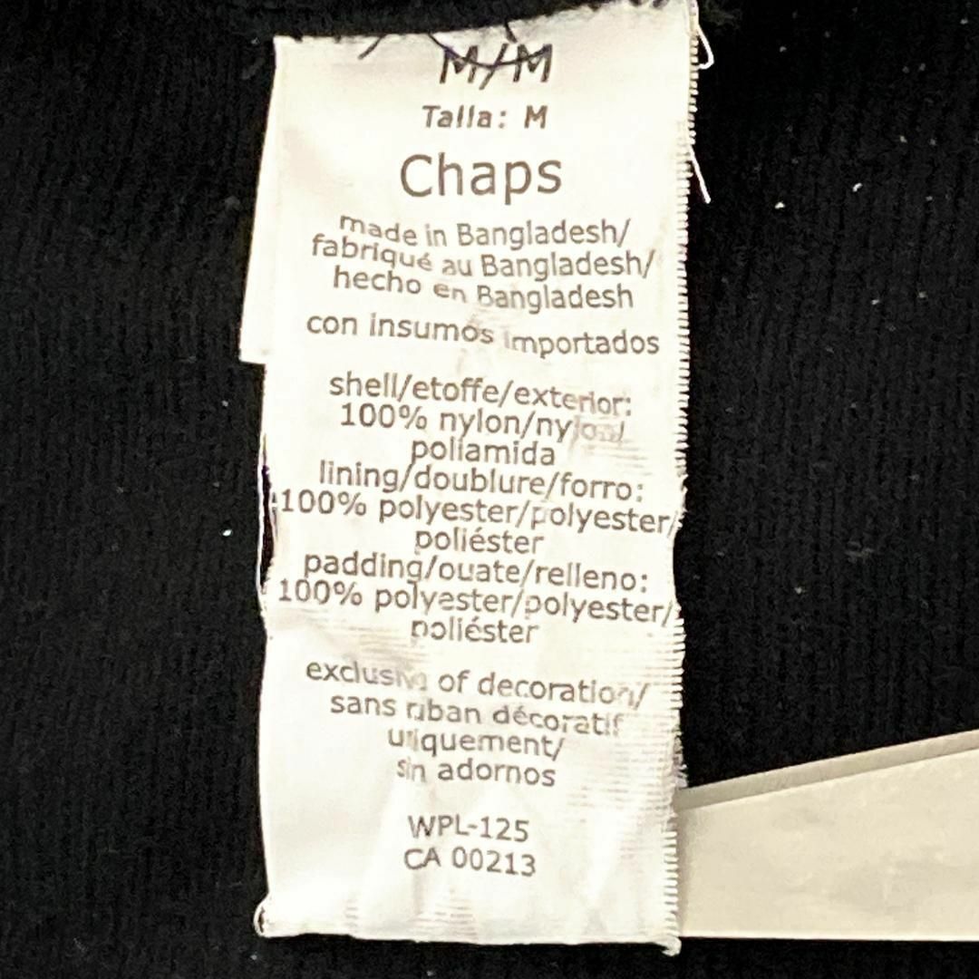 CHAPS(チャップス)のCHAPSラルフローレン ナイロンベスト 中綿 US古着 アメカジ 撥水h88 メンズのトップス(ベスト)の商品写真