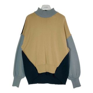 スライ(SLY)の★SLY スライ BLOCKING COLOR ニットトップス タグ付き 030FAZ70-5380 ベージュ sizeFREE(ニット/セーター)