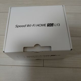 美品　Speed Wi-Fi HOME 5G L11 ホワイト(PC周辺機器)