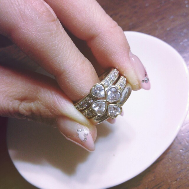 Folli Follie(フォリフォリ)のフォリフォリ ３連リング レディースのアクセサリー(リング(指輪))の商品写真