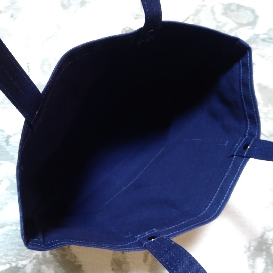 新品☆信三郎帆布☆トートバッグ 紺 レディースのバッグ(トートバッグ)の商品写真