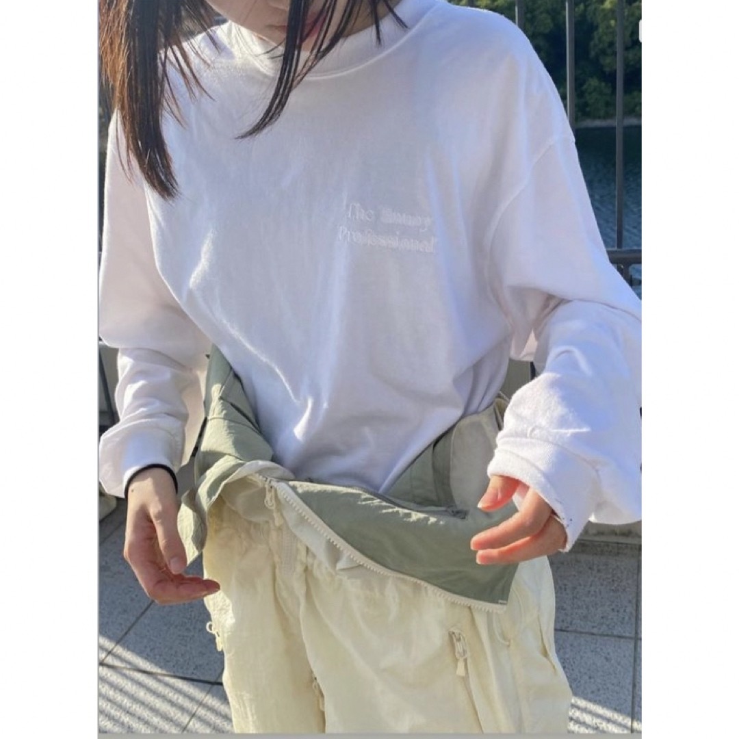 エンノイENNOY - Long sleeve hem rib tee