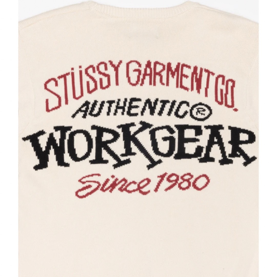 STUSSY(ステューシー)のSTUSSY - AUTHENTIC WORKGEAR SWEATER メンズのトップス(ニット/セーター)の商品写真