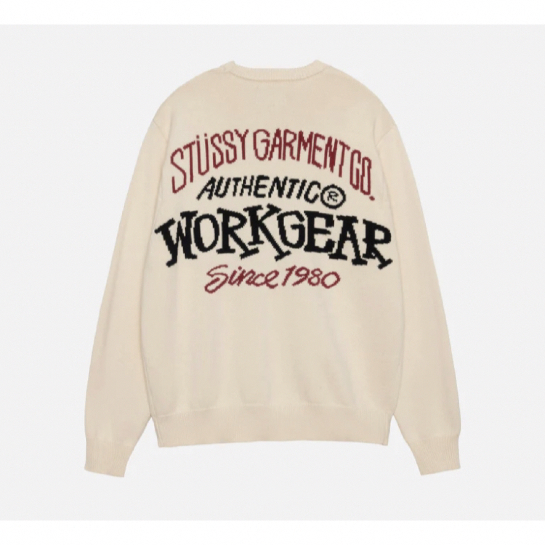 STUSSY(ステューシー)のSTUSSY - AUTHENTIC WORKGEAR SWEATER メンズのトップス(ニット/セーター)の商品写真