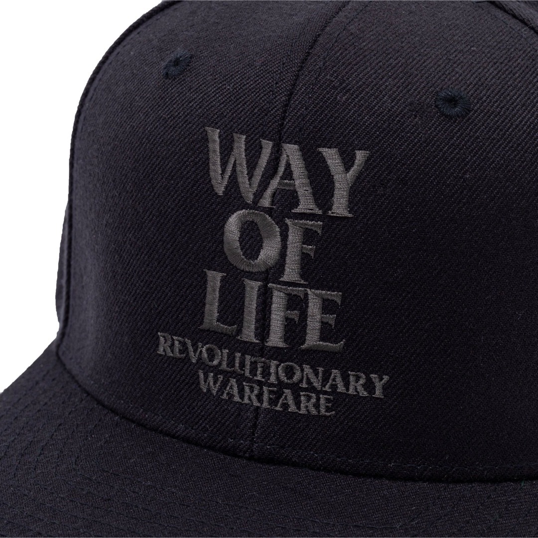 RATS WAY OF LIFE EMBROIDERY CAP CHARCOAL