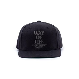 ラッツ(RATS)のRATS WAY OF LIFE EMBROIDERY CAP CHARCOAL(キャップ)