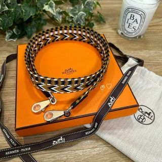 エルメス(Hermes)のHERMESエルメス　バンドリエールサングルアレグロ25mmショルダーストラップ(キーホルダー)