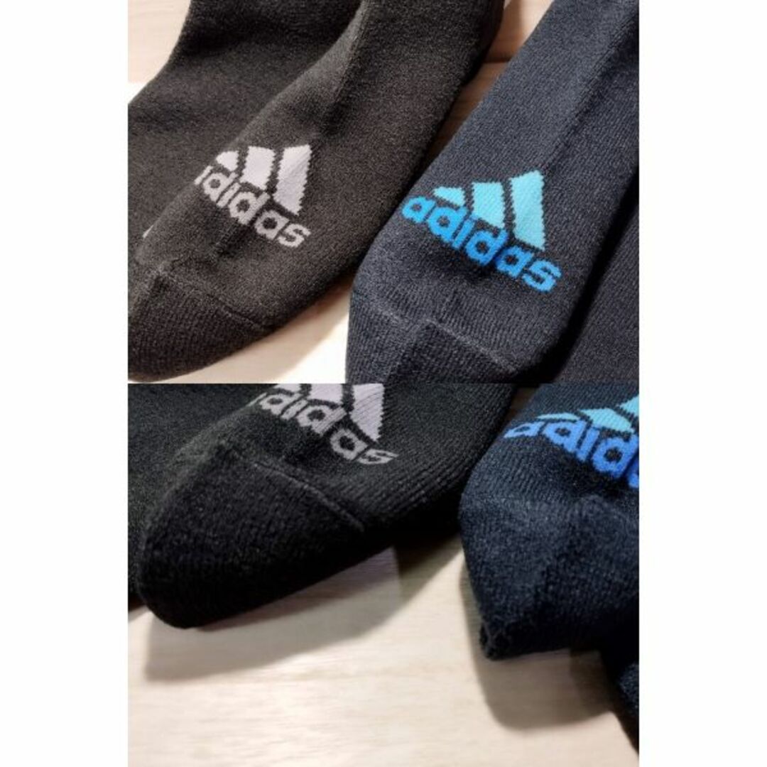 adidas(アディダス)のa5)26-28）2P）福助アディダス★靴下アンクルソックス裏起毛暖か06590 メンズのレッグウェア(ソックス)の商品写真