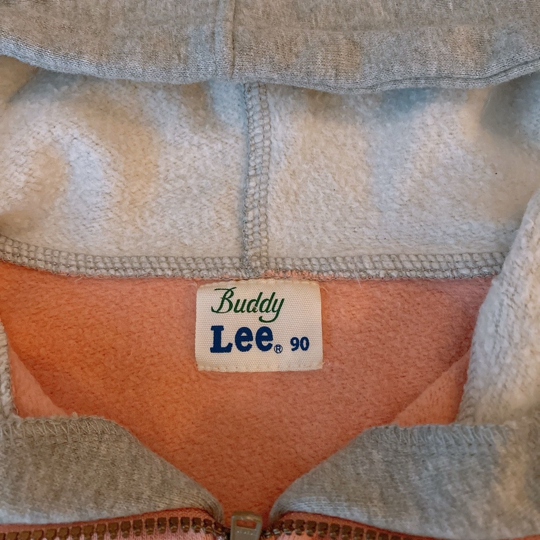 Lee(リー)の裏起毛　パーカー　長袖トップス　トレーナー　スウェット　90 キッズ/ベビー/マタニティのキッズ服女の子用(90cm~)(Tシャツ/カットソー)の商品写真