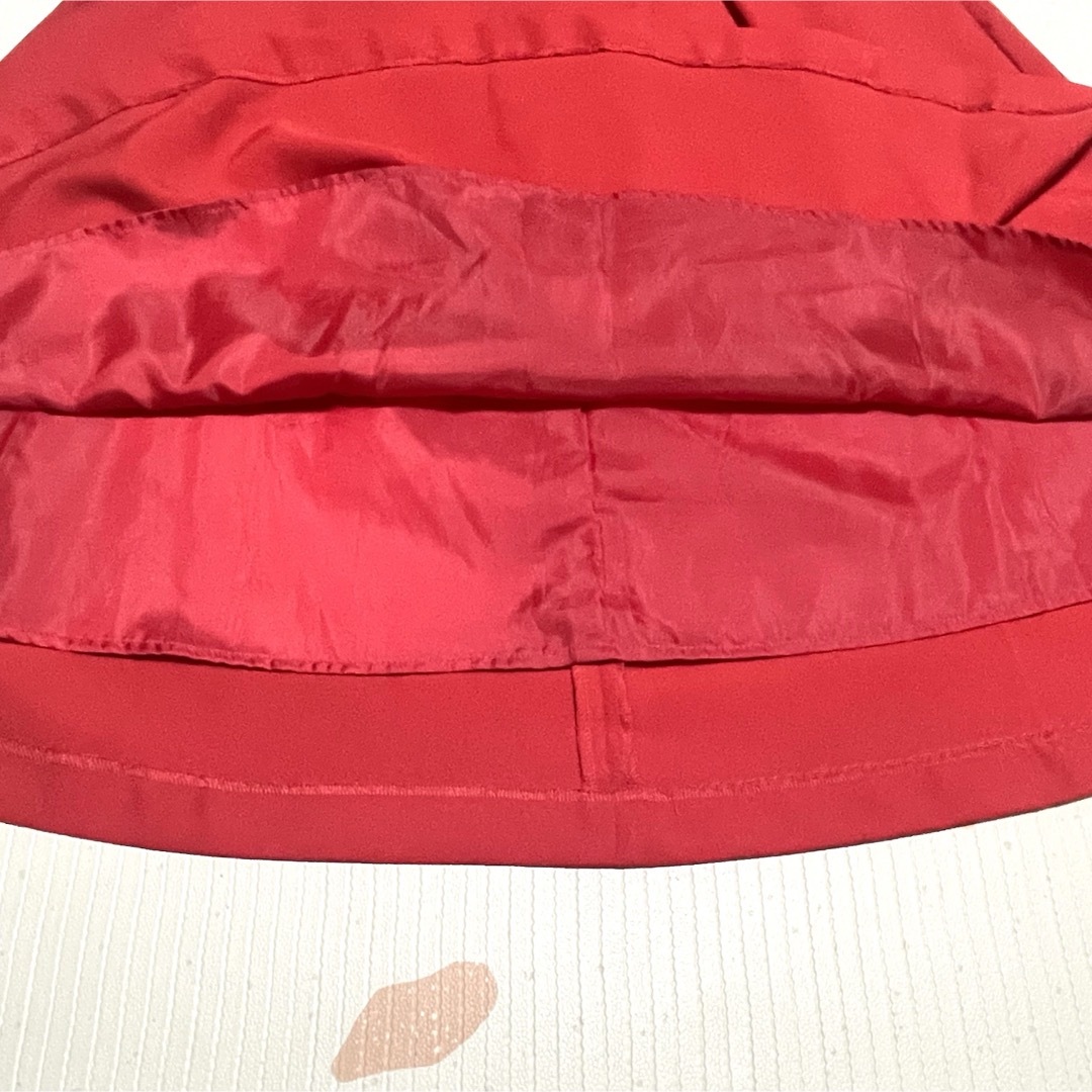 INED(イネド)の【INED】イネド フレアスカート9 赤/レッド 膝丈スカート マキシ丈スカート レディースのスカート(ひざ丈スカート)の商品写真