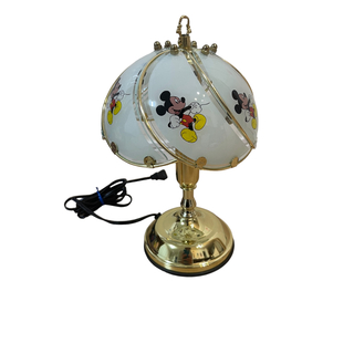レトロ　Disney ミッキーマウスシェード 3段階調光タッチランプ