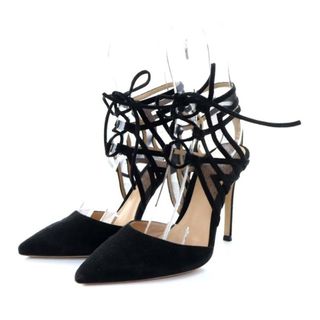 ジャンヴィットロッシ(Gianvito Rossi)のジャンヴィトロッシ パンプス ピンヒール ポインテッドトゥ 34 黒(ハイヒール/パンプス)