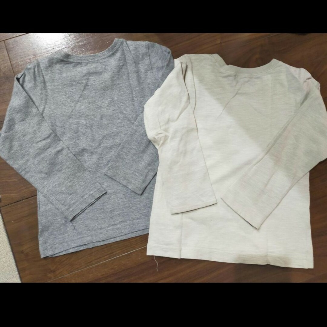 Branshes(ブランシェス)のbranshes 100　ロンＴ　3枚セット キッズ/ベビー/マタニティのキッズ服男の子用(90cm~)(Tシャツ/カットソー)の商品写真