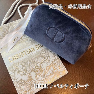 ディオール(Christian Dior) ネイビー ポーチ(レディース)の通販 100点