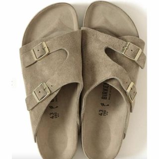 BIRKENSTOCK - ビルケンシュトック チューリッヒ ホワイトスエード 43