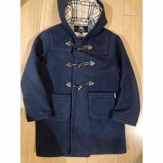 バーバリー(BURBERRY)のバーバリー　Burberry ダッフルコート　ネイビー　130(コート)