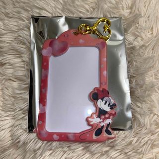 ディズニー(Disney)のディズニー カードホルダー ミニー トレカ チェキホルダー(パスケース/IDカードホルダー)