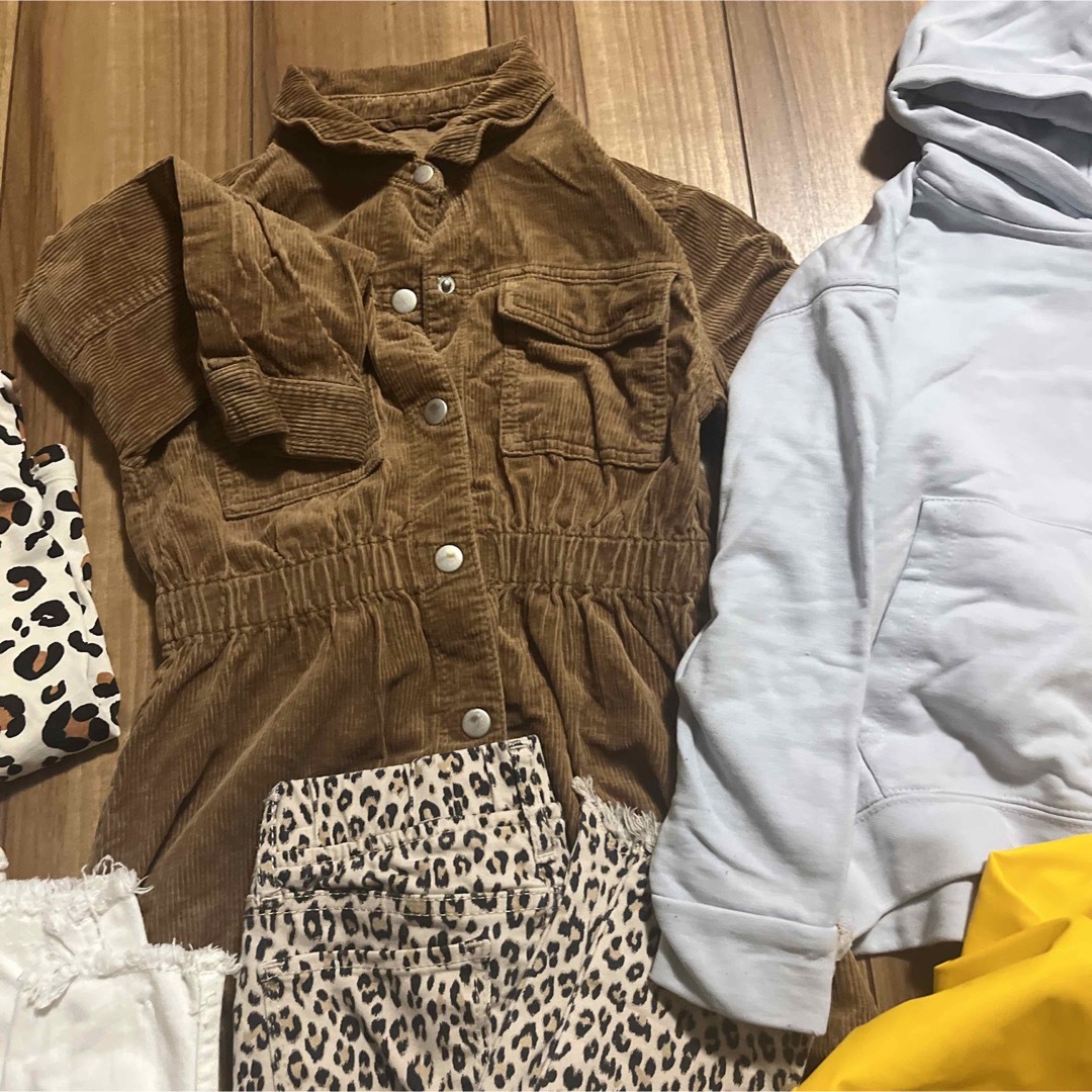 zara gap セット売り ワンピース ズボン パンツ ロンT 130 女の子 キッズ/ベビー/マタニティのキッズ服女の子用(90cm~)(ワンピース)の商品写真