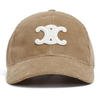 CELINE - CELINE セリーヌ トリオンフ ベースボールキャップ CELINE - CELINE セリーヌ トリオンフ ベースボールキャップ