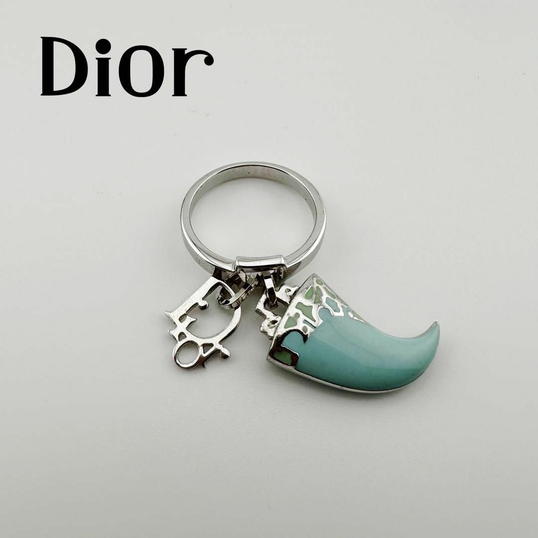 Dior(ディオール)のDior　ディオール　 ビンテージ　リング　ターコイズ　7サイズ（日本の13号） レディースのアクセサリー(リング(指輪))の商品写真