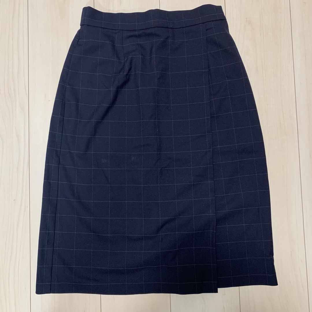 UNIQLO(ユニクロ)のUNIQLO Mサイズ　チェック柄　膝丈スカート レディースのスカート(ひざ丈スカート)の商品写真