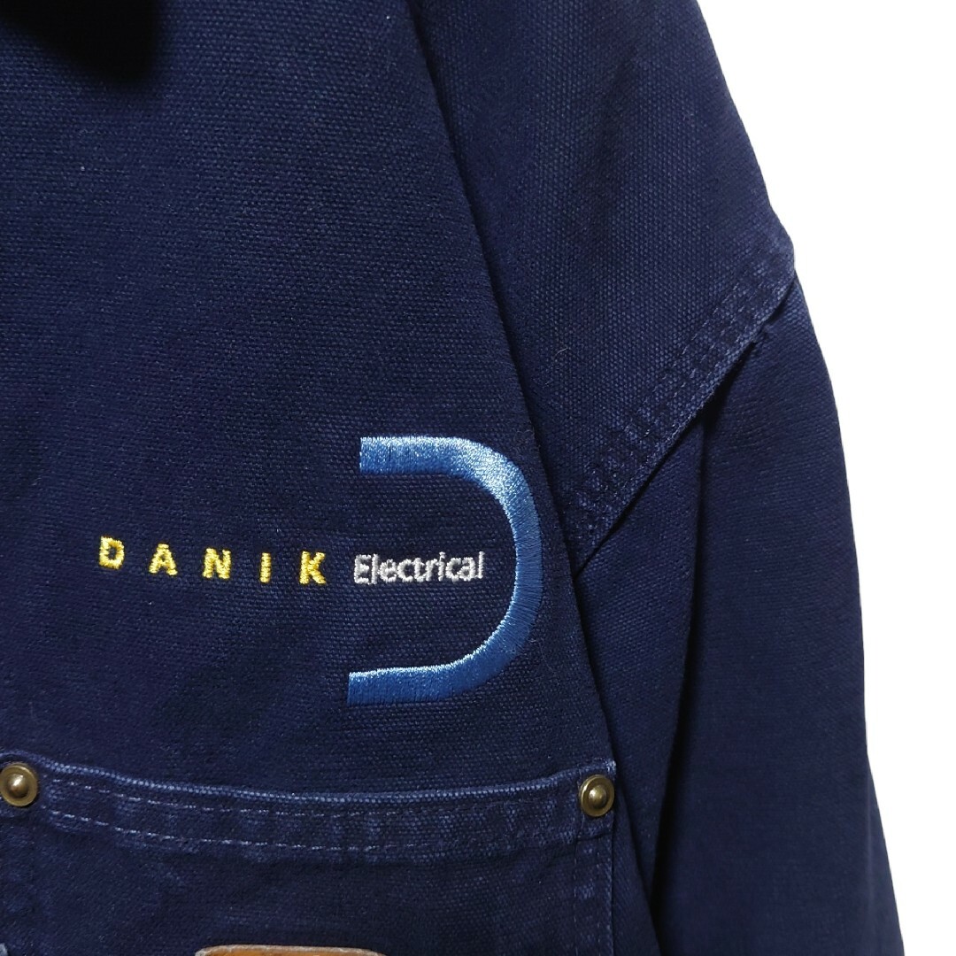 【Carhartt】企業ロゴ刺繍 裏地ブランケットミシガンチョアコートA1681フォロワー様お値引き