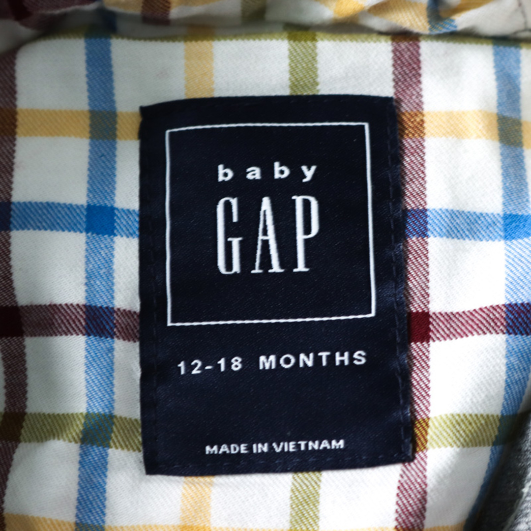 GAP(ギャップ)のギャップ 中綿入りベスト フード付き アウター ベビー 男の子用 80サイズ GAP キッズ/ベビー/マタニティのベビー服(~85cm)(ジャケット/コート)の商品写真